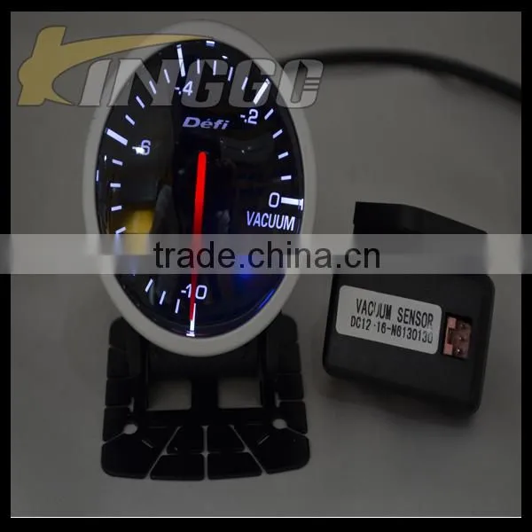 BF Series 60MM Auto Racing Gauge With White and Red Light