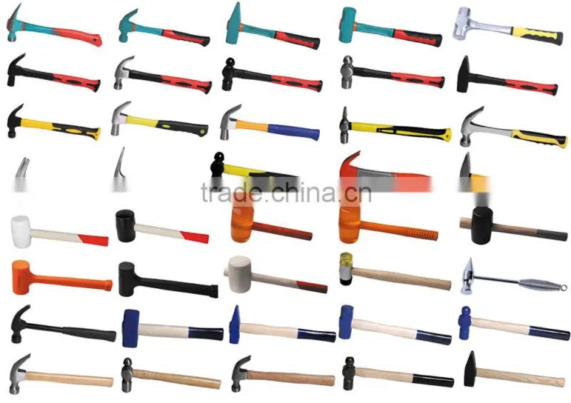 Hard Ware,Made in China Rubber Fitter Steel Hammer