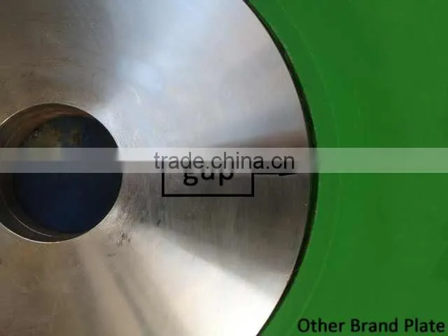 Olympic size with steel inserts rubber bumper plate