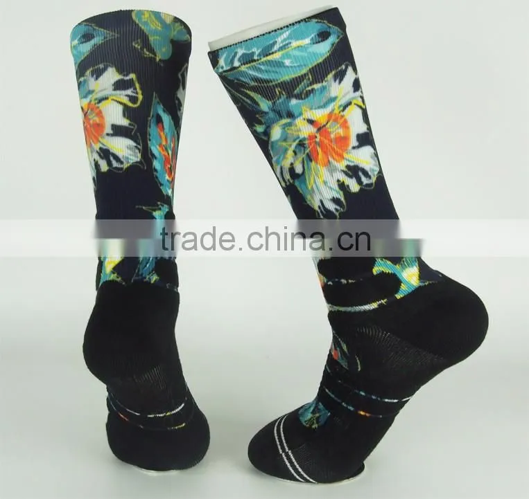 Sublimation Blank White Elite Socks