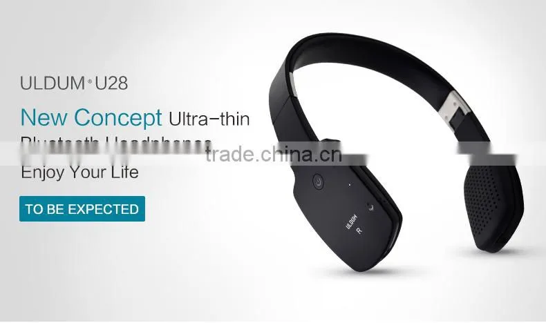 Factory Supply Newly Arrival Retractable Foldable Bluetooth Headphones
