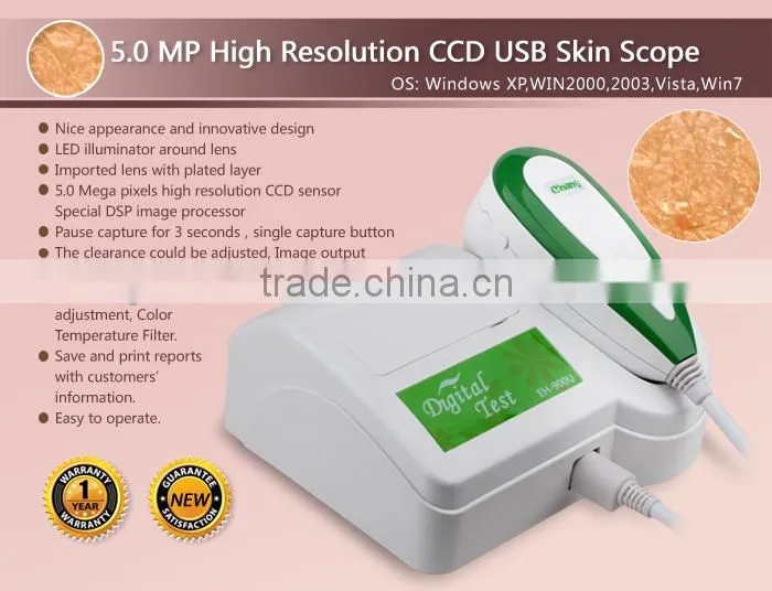 Portable mini facial skin moisture tester / digital skin moisture device