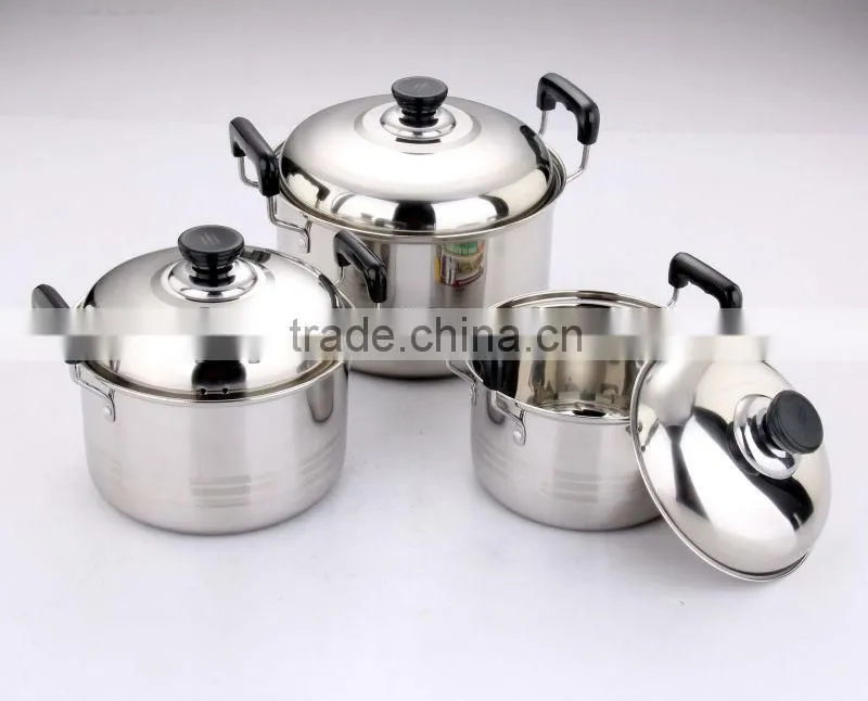 Stainless steel Cookware Sets American High Pot