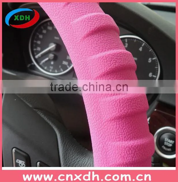 White Steering wheel cover/car steering wheel cover