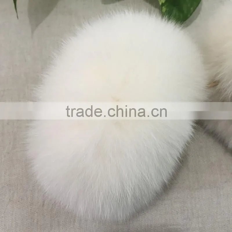 Classic Design 2016 New Collection Custom Real Fox Fur Sleeves Cuff Fur Wrist Warmer