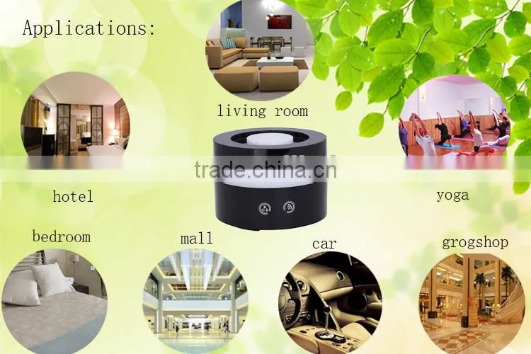 portable ul adapter operated aroma diffuser with essential oil