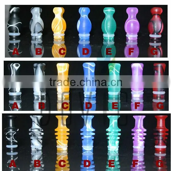 wholesale shenzhen Dovic wide bore drip tips stainless steel and acrylic wide bore