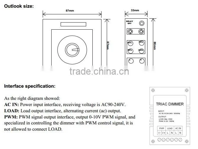 LED Lighting Intelligent Dimming Controller,With Infrared 12 Key Panel Dimmer,LED Dimmer 220V 150w