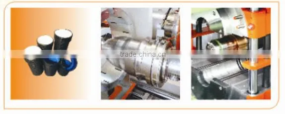 hot selling SGK series plastic pipes auto belling machine