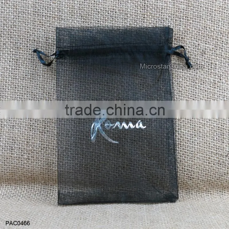 7x9cm Wholesale Drawable Red Small Organza Bags Favor Christmas Gift Wedding Organza Bag