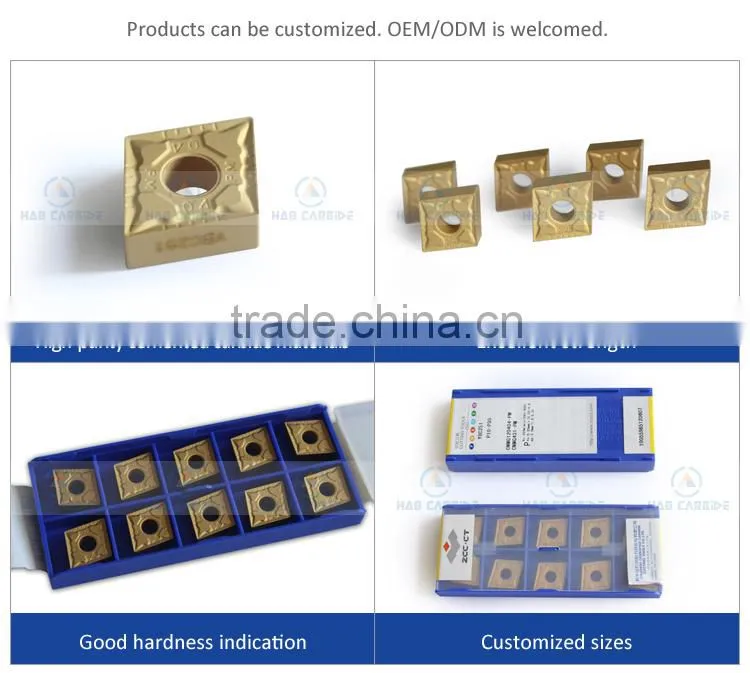 2015 wholesale high efficient Customized size cemented carbide inserts