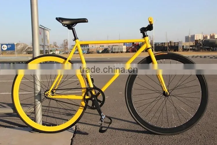 Good quality single speed fixed bike made in China wholesale cheap price bike 700C colorful fixed gear bike