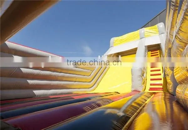 Customized Fire Truck Adult Inflatable Slide