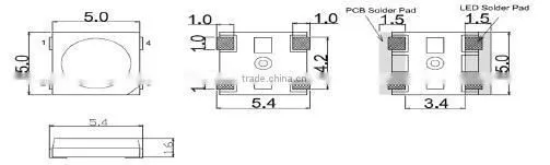 Integrated sk6812rgbw programmable addressble rgbw led pixel tape strip