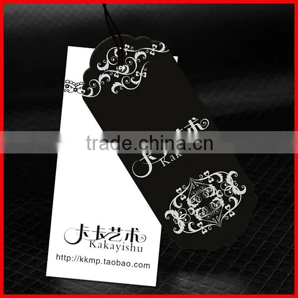 2014 new design Garment Clothes Price Tag Label Wholesale