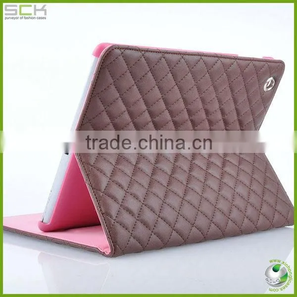 High Quality Leather Cover for IPAD2/3/4 with Factory Price
