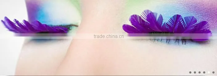 2013 Most Professional False Eyelashes Manufacturer Crazy False Eyelash Black