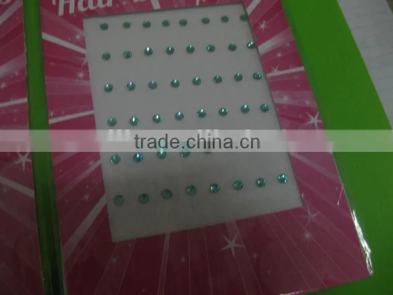 fashion crystal hair strand hair crystal hair extensions rhinestone crystal bling hair