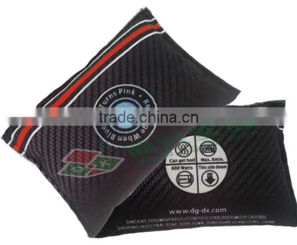 Air Dry Twin Pack Humidity Indicating silica gel reusable Dehumidifiers Bags For Car