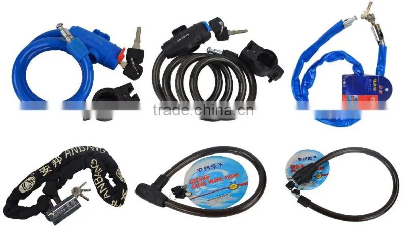 hot sale good quality factory price durable anti-theft Bicycle square U Lock 822 823