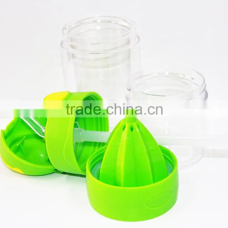 Child plastic water bottle sports bottle fruits bottle
