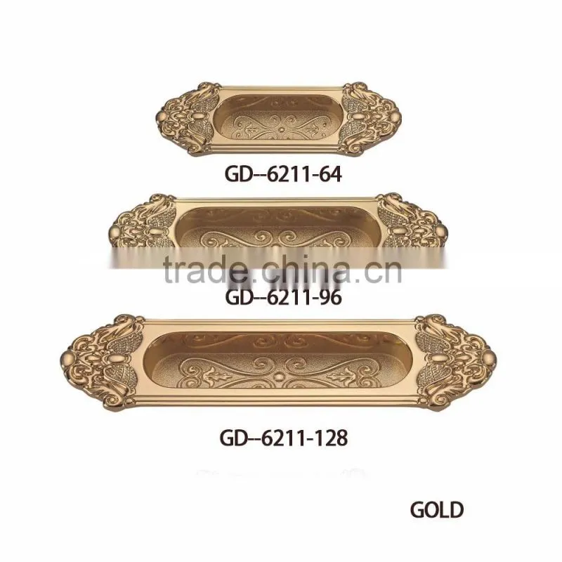 High quality zinc alloy furniture hidden door knob, flush door knob