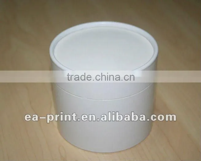 white round paper box