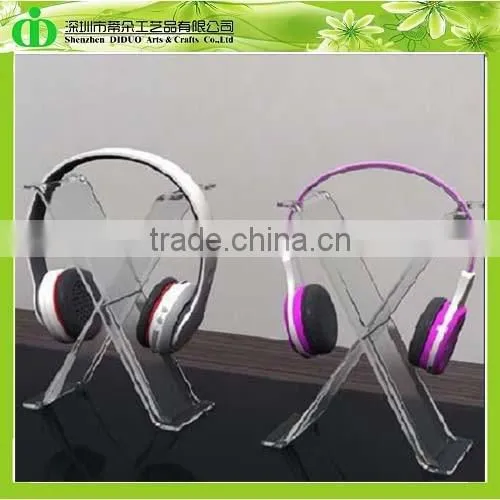 DDI-M0060 Trade Assurance Chinese Factory Wholesale SGS Test Transparent Headphone Display