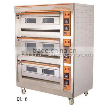 Cake baking gas oven