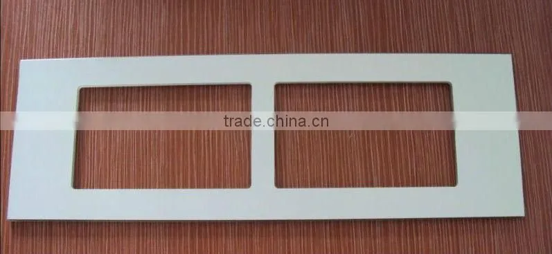 painted tempered glass switch panel