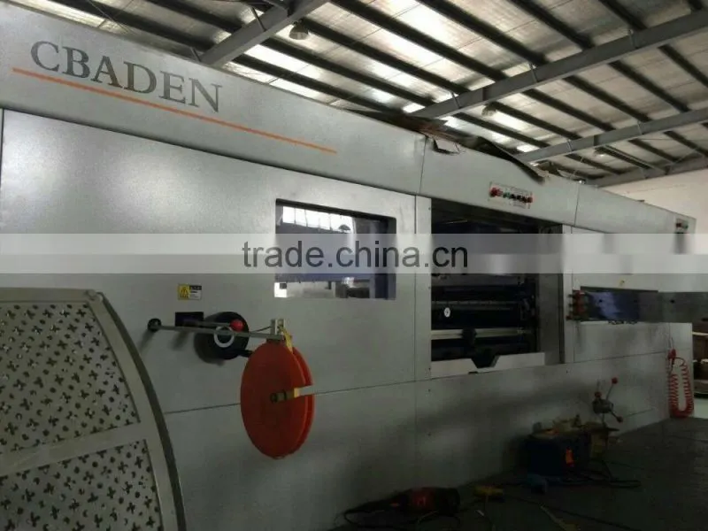 Automatic Die cutting & Creasing Machine Model SAX1600 for corrugation paper