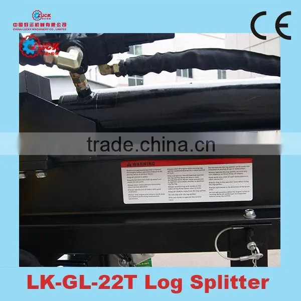 LK-GL-22T low price gasoline log splitter for sale
