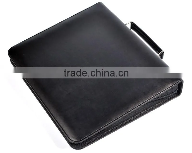 handmade men leather office briefcase
