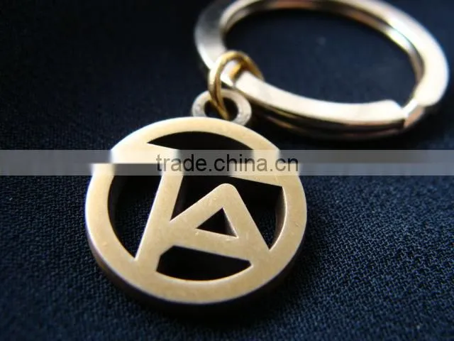 High quality custom metal promotional keychain