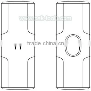 Non-Magnetic TC4 for aviation Titanium SLEDGE HAMMER