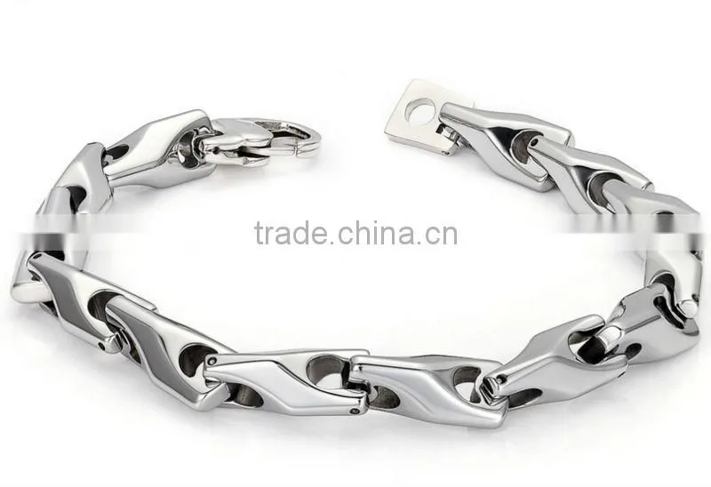 Fashion jewelry tungsten magnetic clasps for bracelets for men