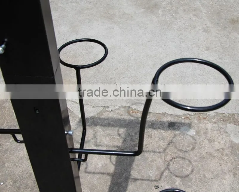 indoor metal wholesale motorcycle safety helmet display rack HSX-S0308