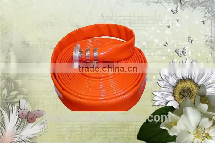 high Quality flexible double jacket layflat hose pipe