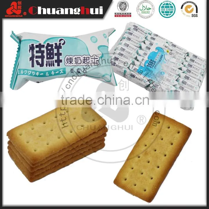 Chuanghui Puffed Food Biscuits and Cookies / Mini Biscuits & Chocolate Oat Puffed & Choco Wafer & Milk Cheese Cake