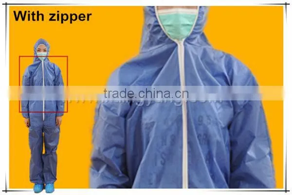 Cheap Safety Disposable Coverall with Hood