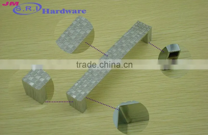 Hot sale rectangle shape zinc alloy bedroom furniture hardware drawer handles