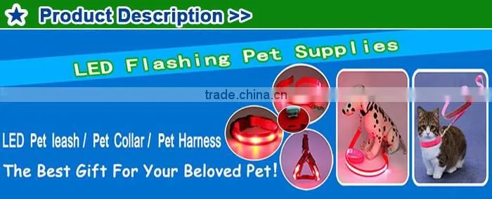 2016 Hot USB Christmas Gift LED Dog Collar