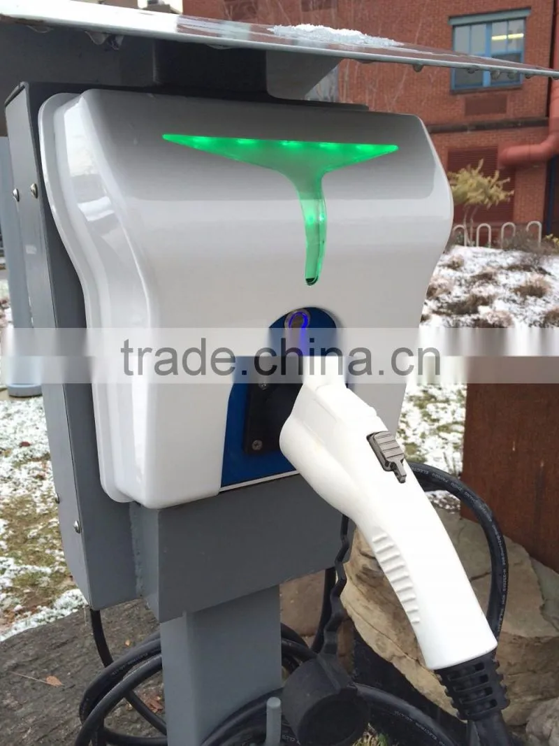 SAE J1772 Wall Mount EV Charge station level 2 32A 7.2kw for AC charging