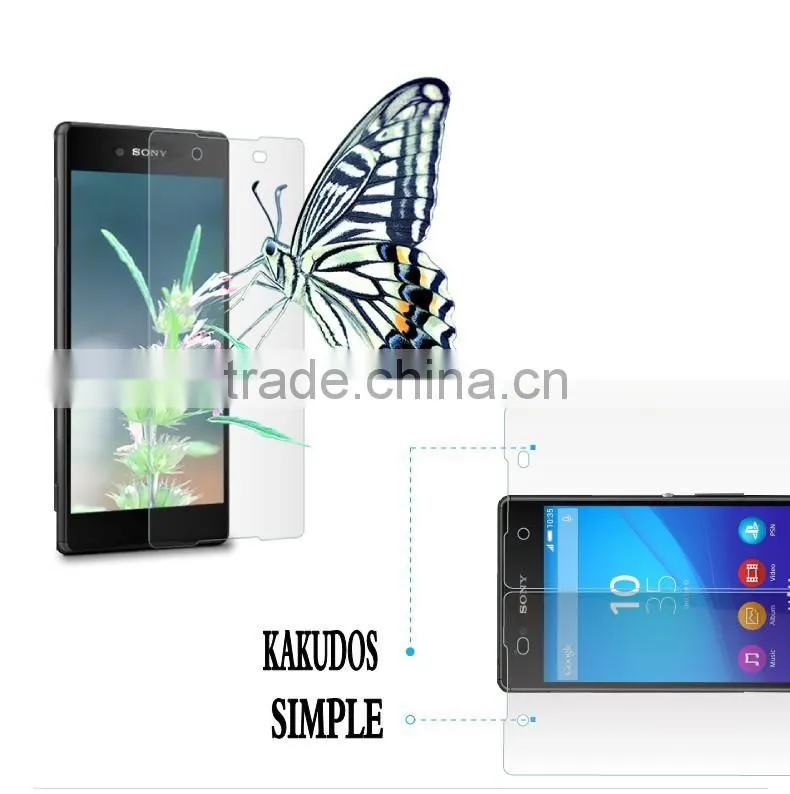 factory supply 9H tempered screen protector glass for SONY xperia Z4,Free sample