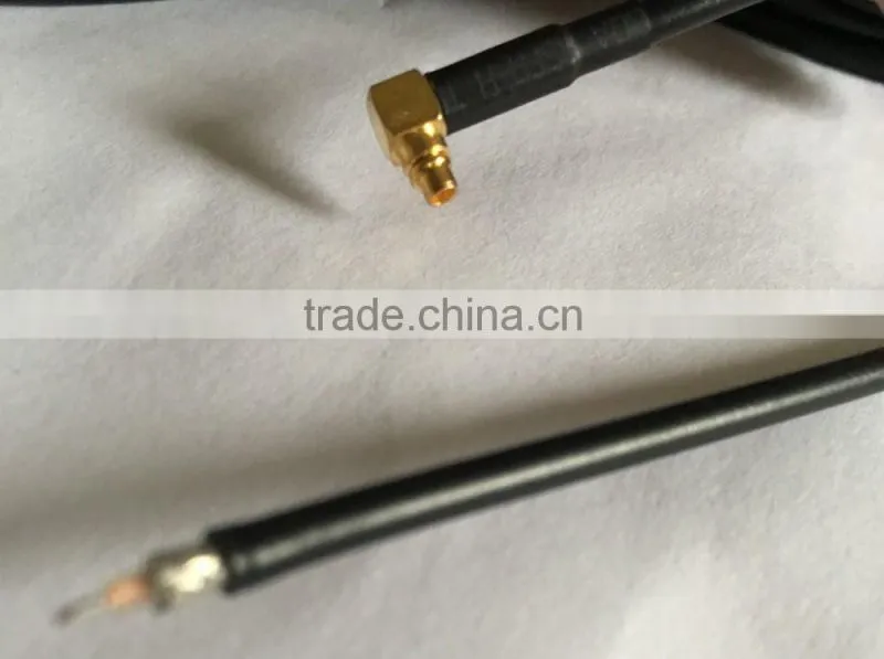 RF pigtail cable RG174 with MCX male connector