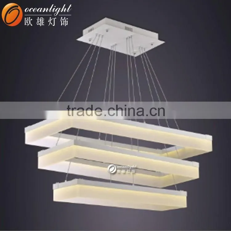 Acrylic Circle Lights Pendant Circle Chandelier Modern LED Lights OXD9019-D40+60+80W