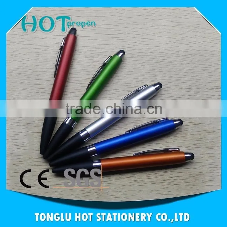 Logo Printed Metal Crystal active stylus pen, stylus ball pen wholesale