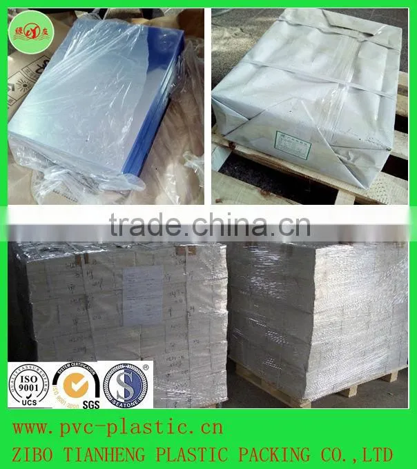 Chemical Resistance Transparency Colourful Calender PVC Rigid Sheet