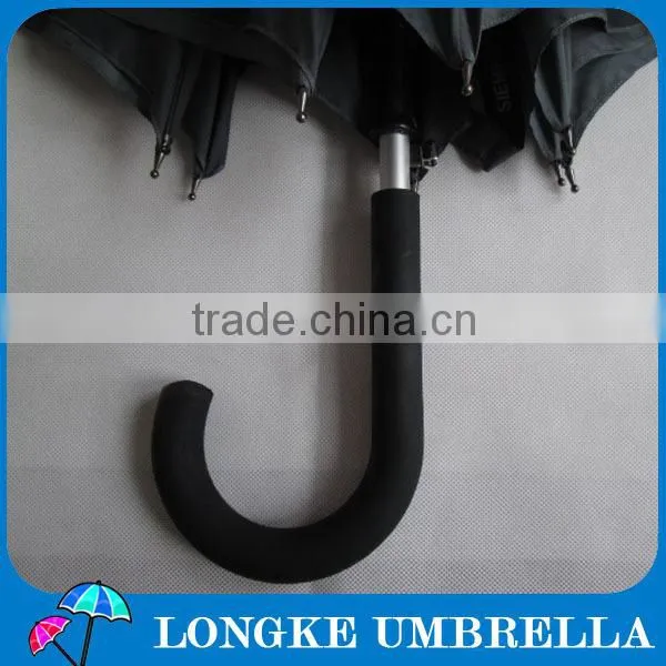 auto open grey color straight umbrella
