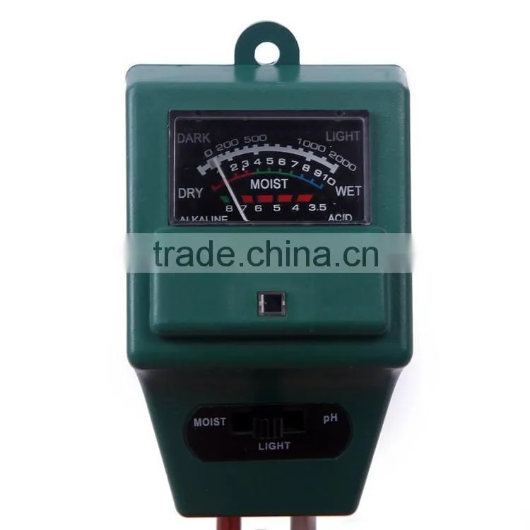 3in1 Plant Flowers Soil Tester Moisture Light PH Meter